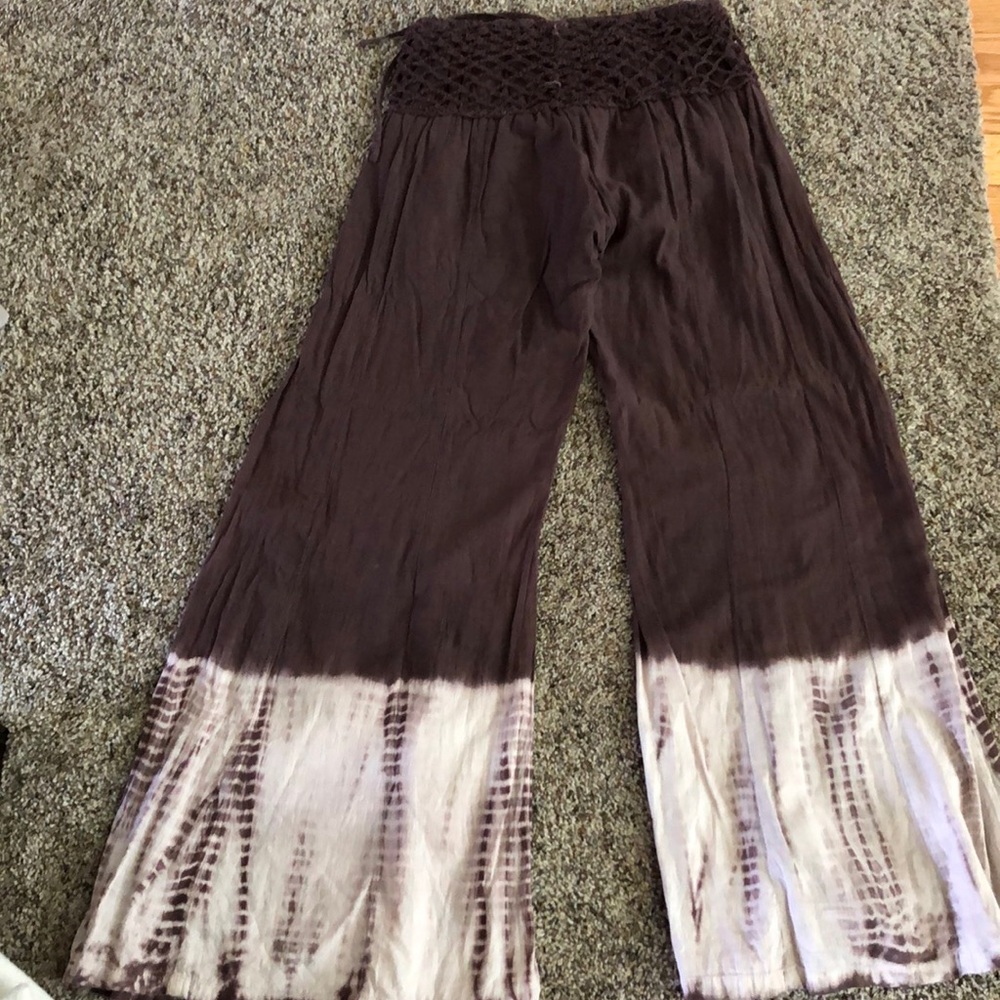 Earthbound Tie Dye Flare pants Size S